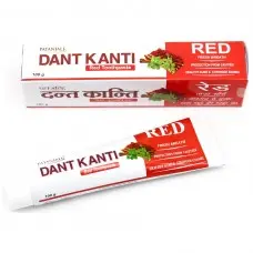 Зубная паста Дант Канти Ред / Dant Kanti Red Patanjali - Патанджали - 100 г